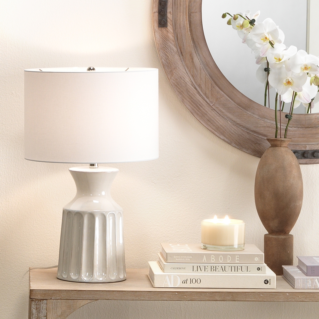 Tigres Road Ivory Lamp - Thumbnail - Image 2