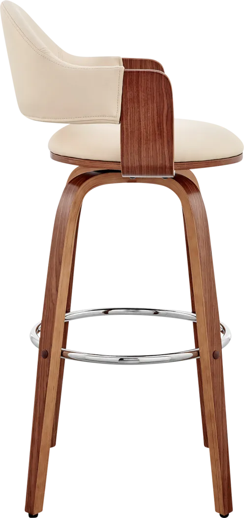 Tigressy I Cream Counter Height Stool - Thumbnail - Image 3
