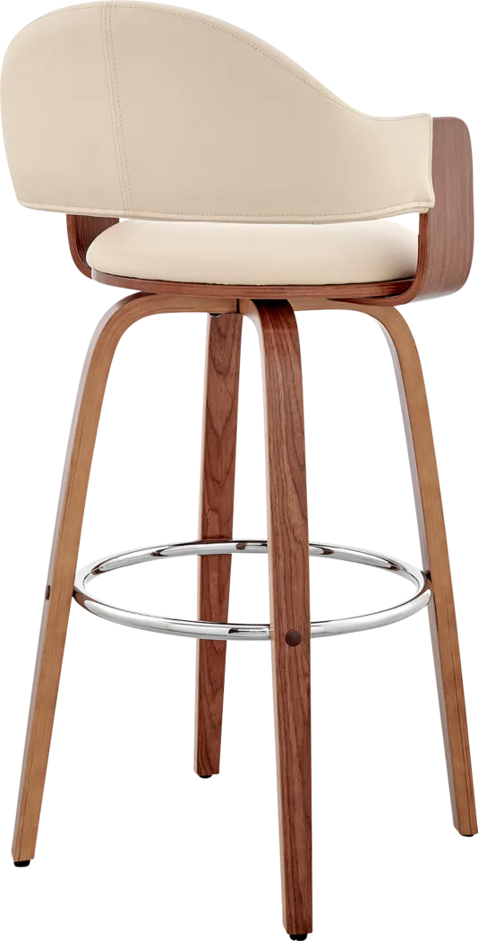 Tigressy I Cream Counter Height Stool - Thumbnail - Image 5