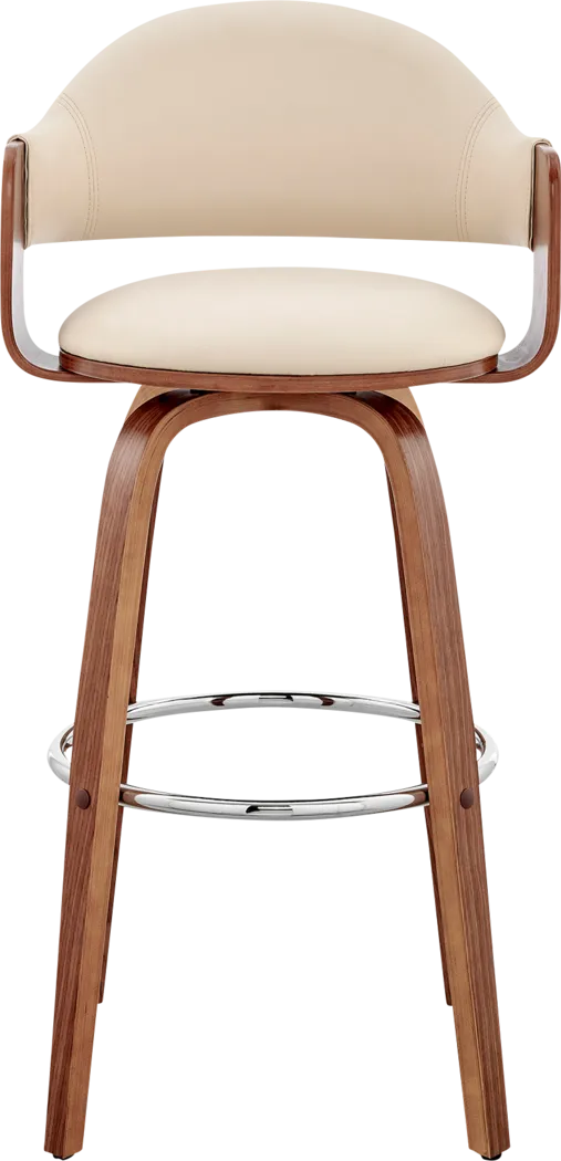 Tigressy I Cream Counter Height Stool - Thumbnail - Image 8