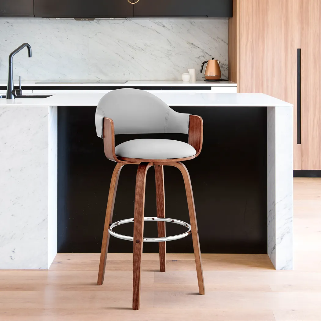 Tigressy I Gray Barstool - Thumbnail - Image 2