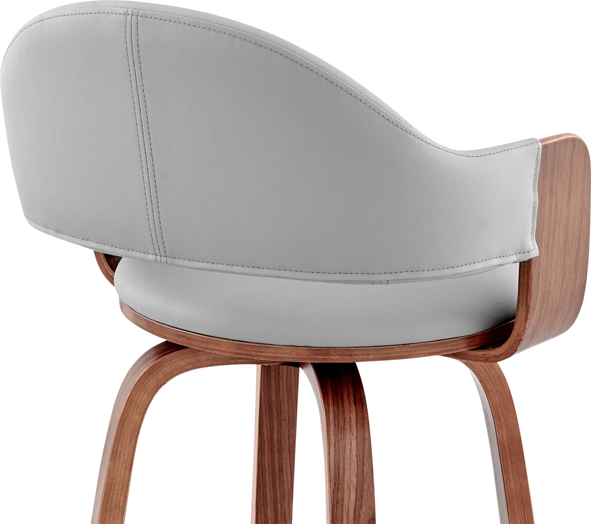 Tigressy I Gray Counter Height Stool - Thumbnail - Image 3