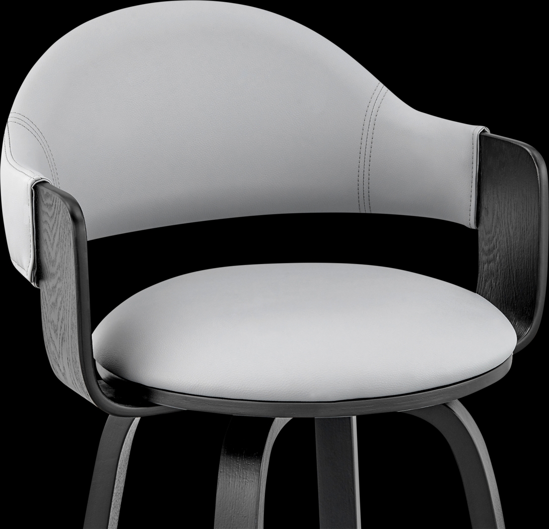 Tigressy II Gray Barstool - Thumbnail - Image 4