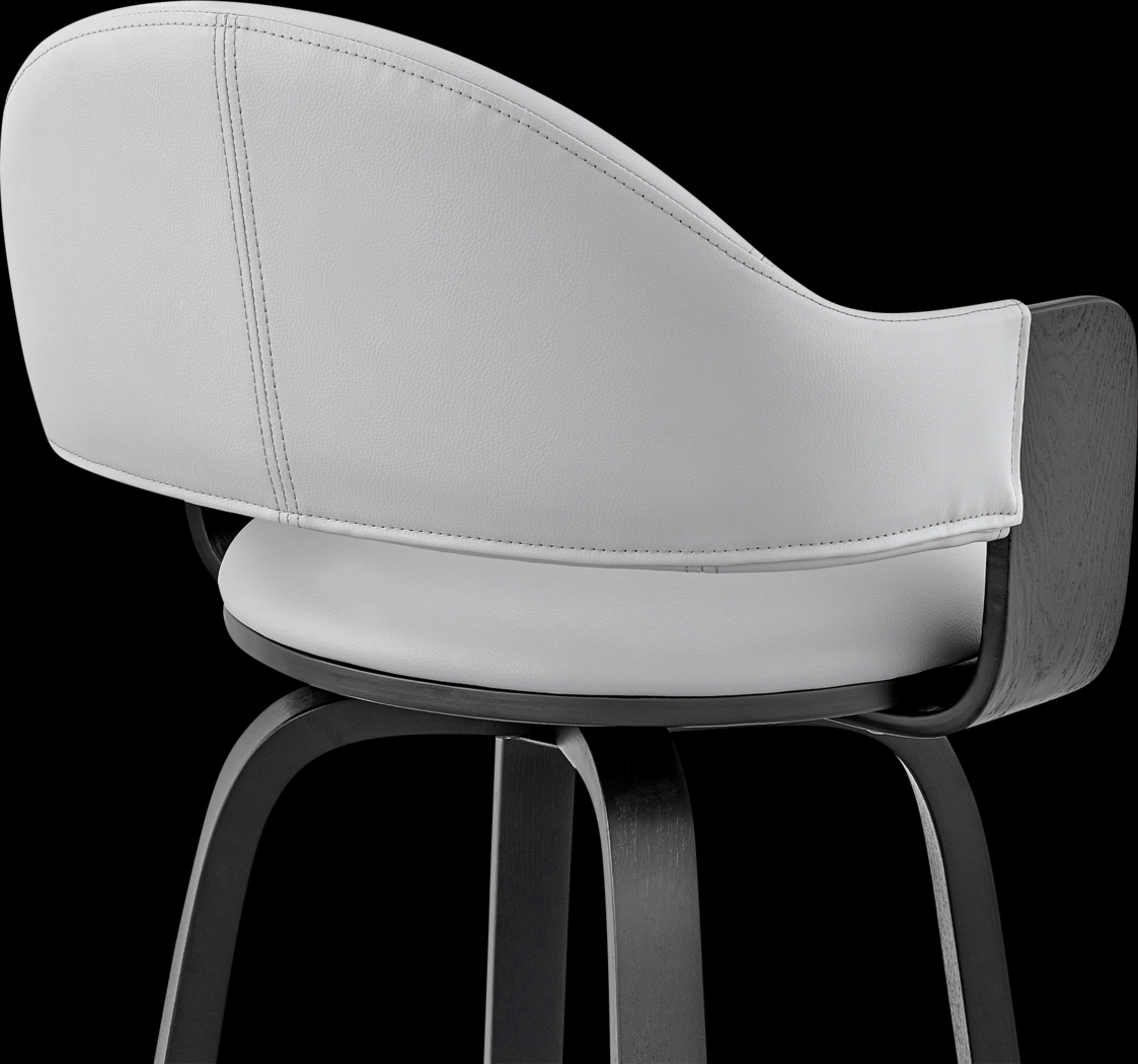 Tigressy II Gray Counter Height Stool - Thumbnail - Image 5