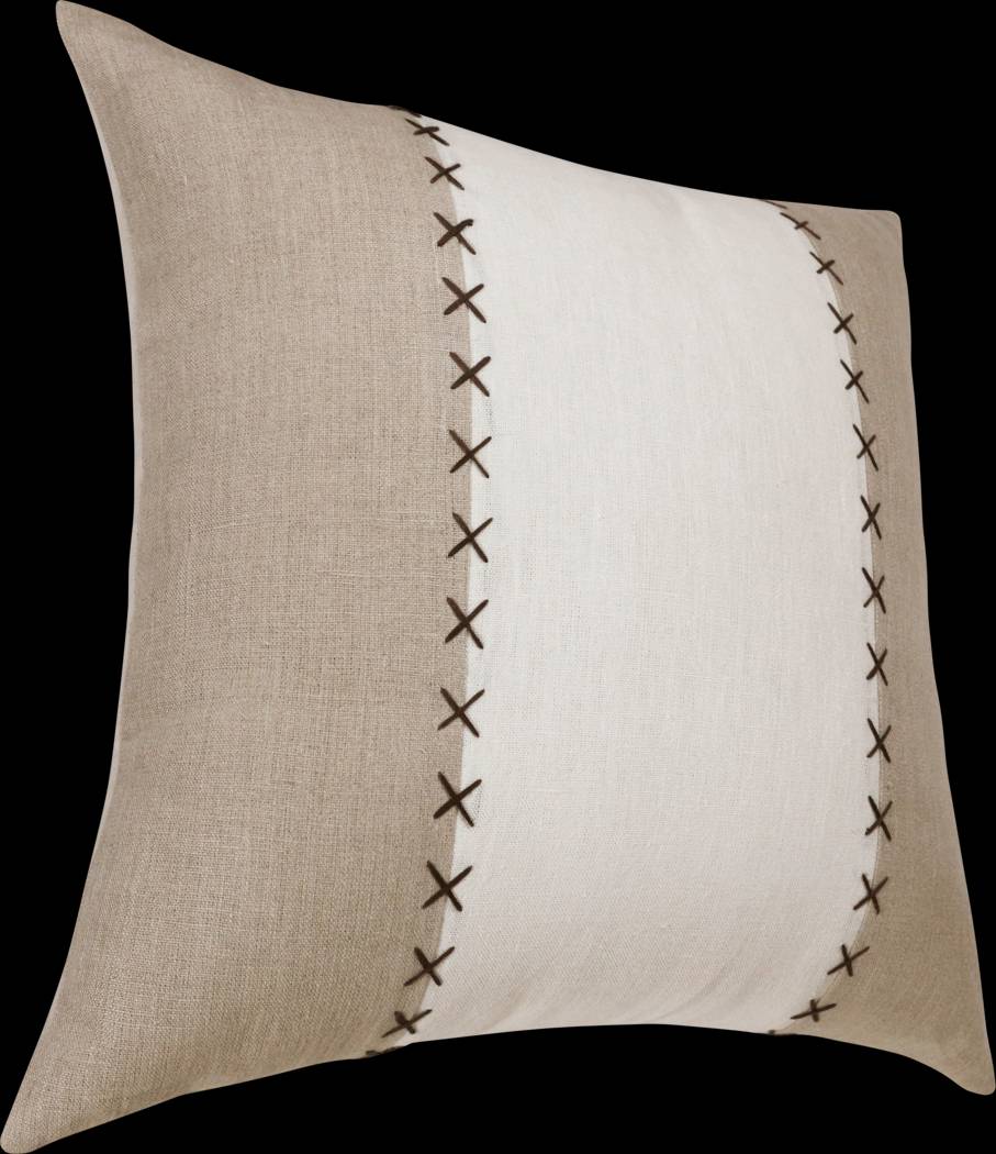 Tigrewool Tan Accent Pillow - Thumbnail - Image 3