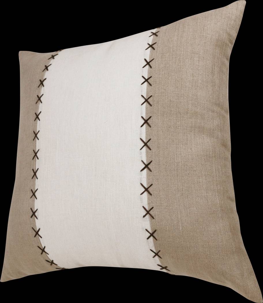 Tigrewool Tan Accent Pillow - Thumbnail - Image 4
