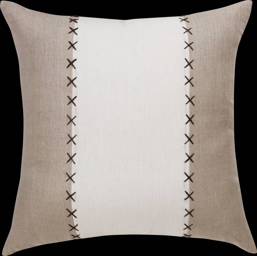 Tigrewool Tan Accent Pillow - Thumbnail - Image 1