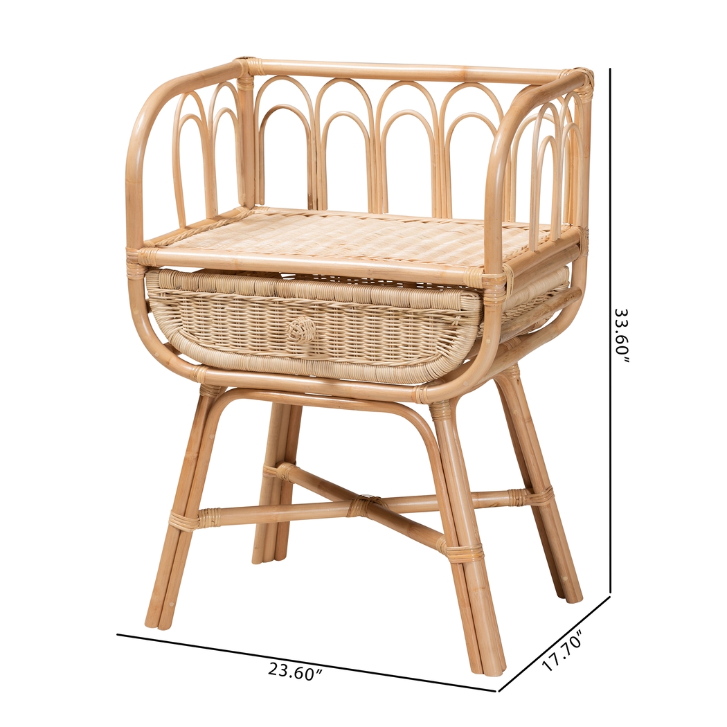 Tihonet Natural Nightstand - Thumbnail - Image 10