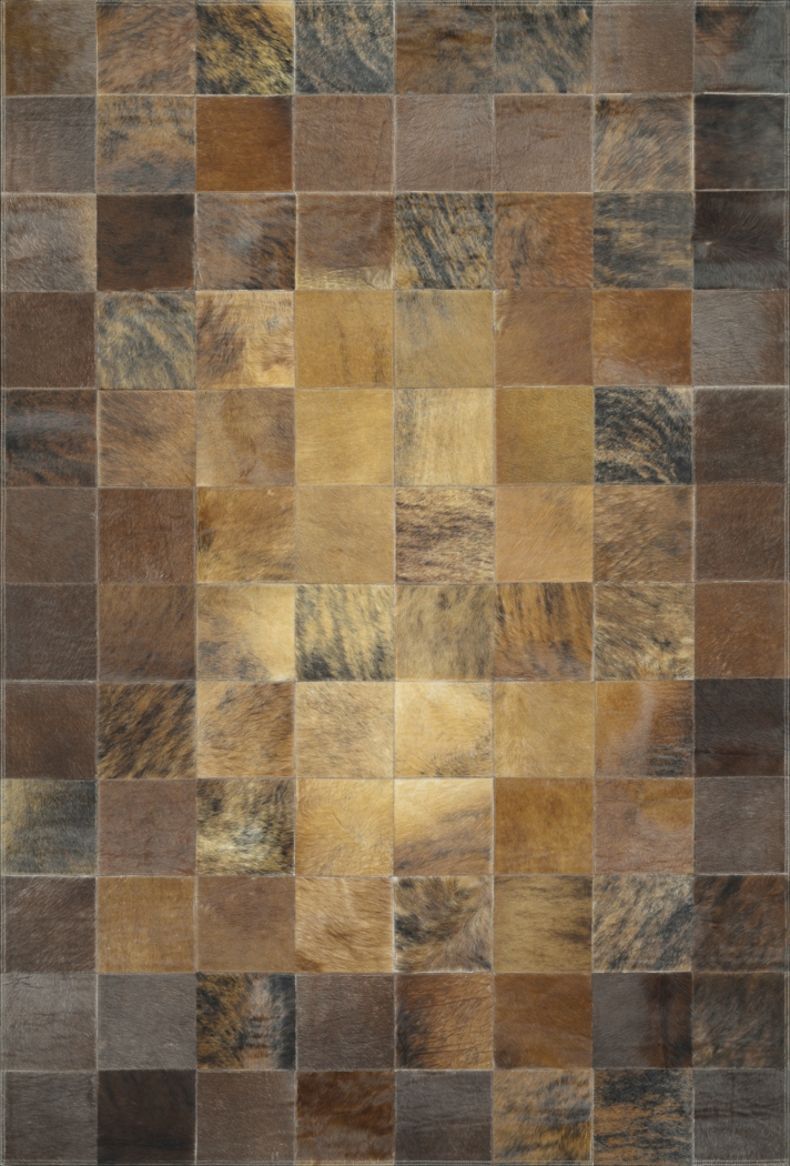 Tile Brown 8' x 11'4 Rug - Thumbnail - Image 1