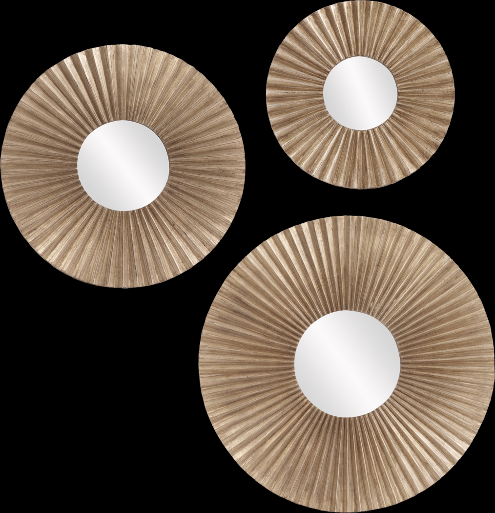 Tilford Bronze Set of 3 Mirror - Thumbnail - Image 1