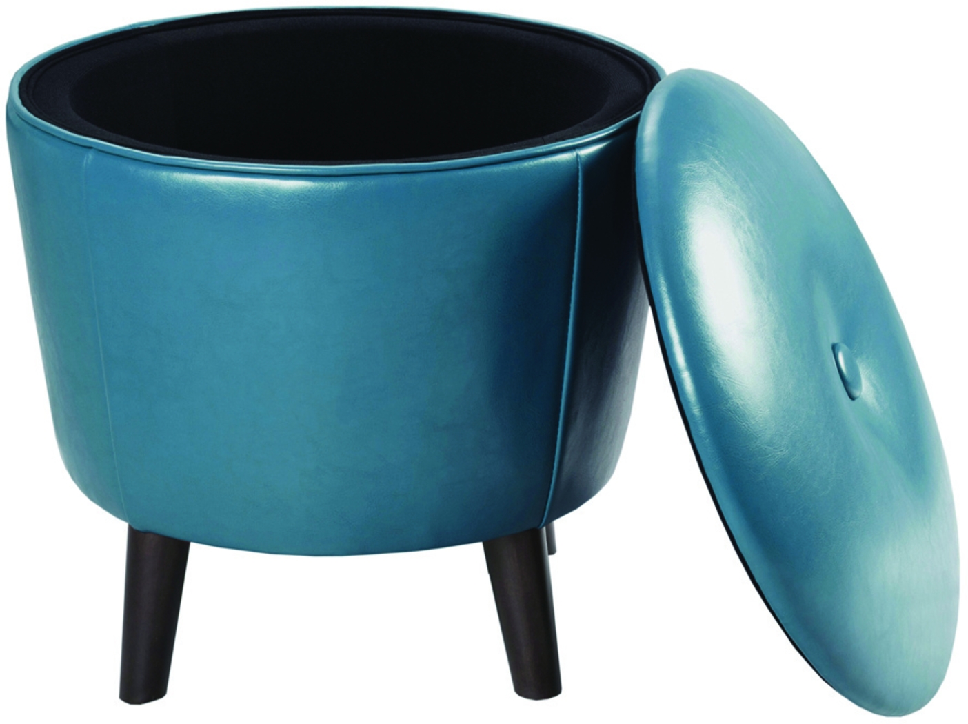 Tilgham Blue Ottoman - Thumbnail - Image 2