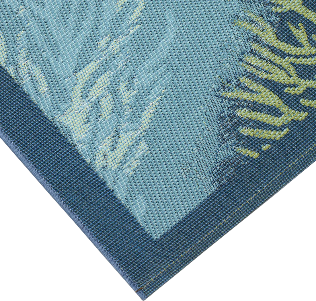 Tillwick Lapis 4'10 x 7'6 Indoor/Outdoor Rug - Thumbnail - Image 5
