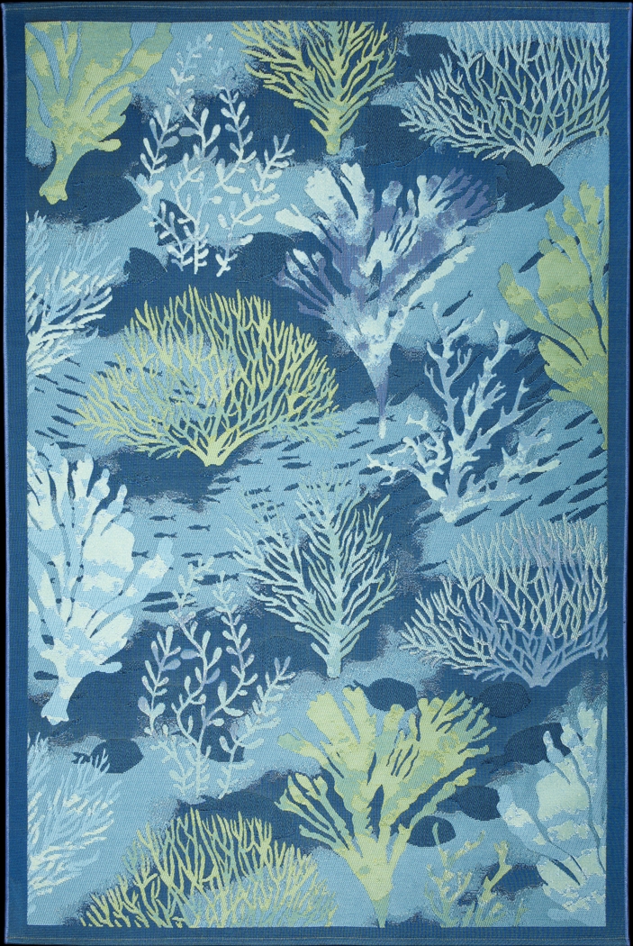 Tillwick Lapis 6'8 x 9'4 Indoor/Outdoor Rug - Thumbnail - Image 1