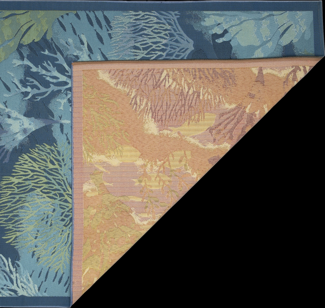 Tillwick Lapis 7'10 x 9'10 Indoor/Outdoor Rug - Thumbnail - Image 6