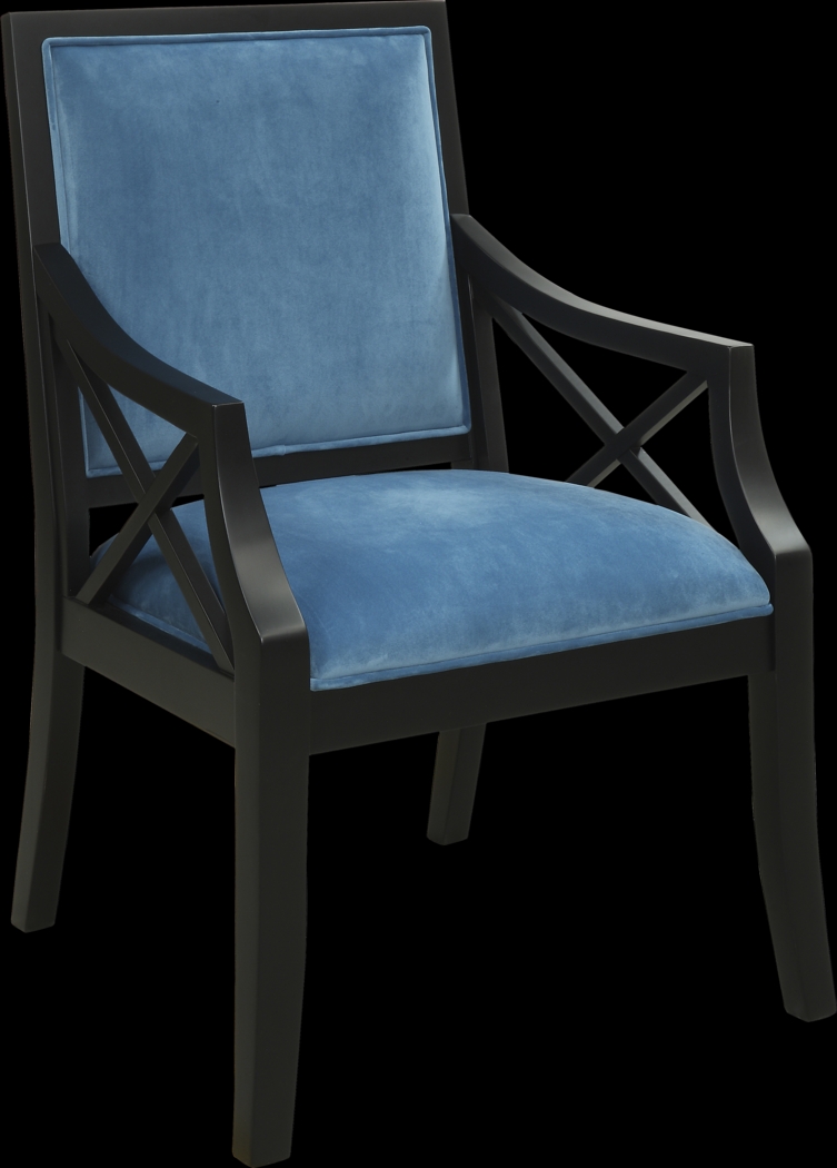 Tilly Blue Accent Chair - Thumbnail - Image 1