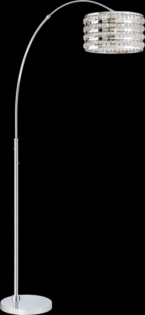 Tilsen Shade Silver Floor Lamp - Thumbnail - Image 1
