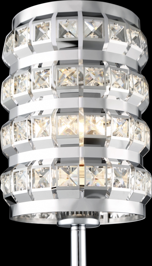 Tilsen Shade Silver Lamp - Thumbnail - Image 3