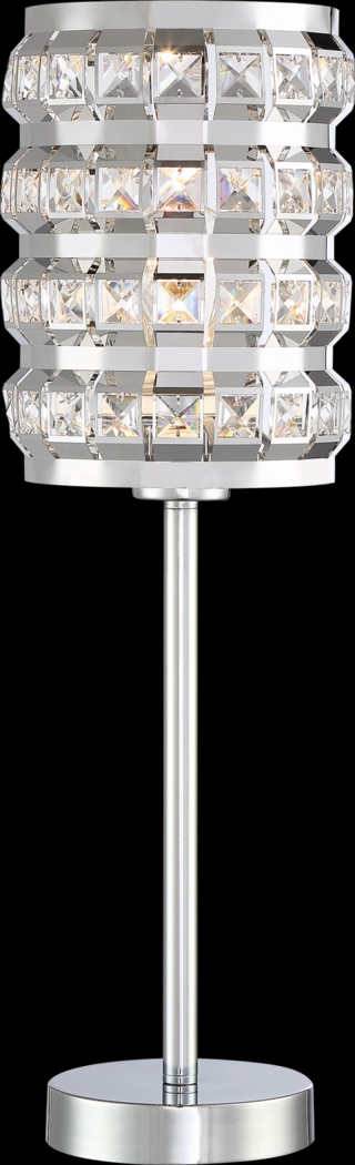 Tilsen Shade Silver Lamp - Thumbnail - Image 1