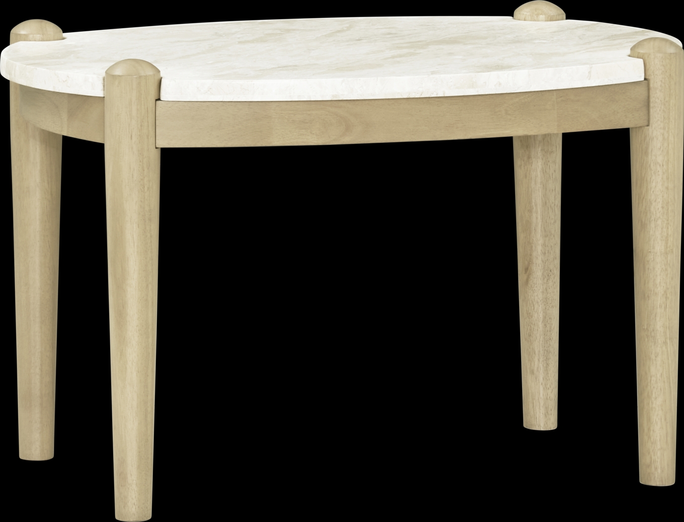 Tilu White End Table - Thumbnail - Image 4