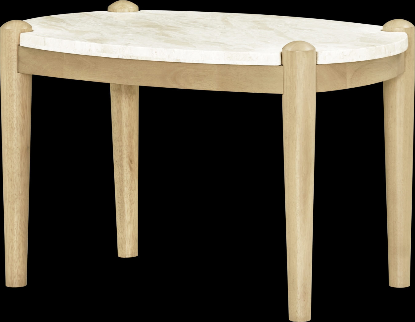 Tilu White End Table - Thumbnail - Image 1