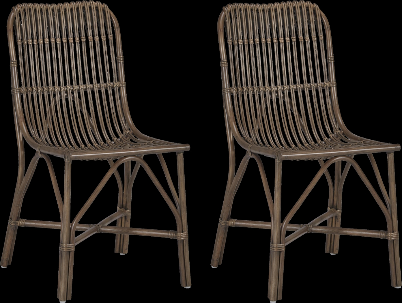 Timarand Brown Dining Chair, Set of 2 - Thumbnail - Image 1