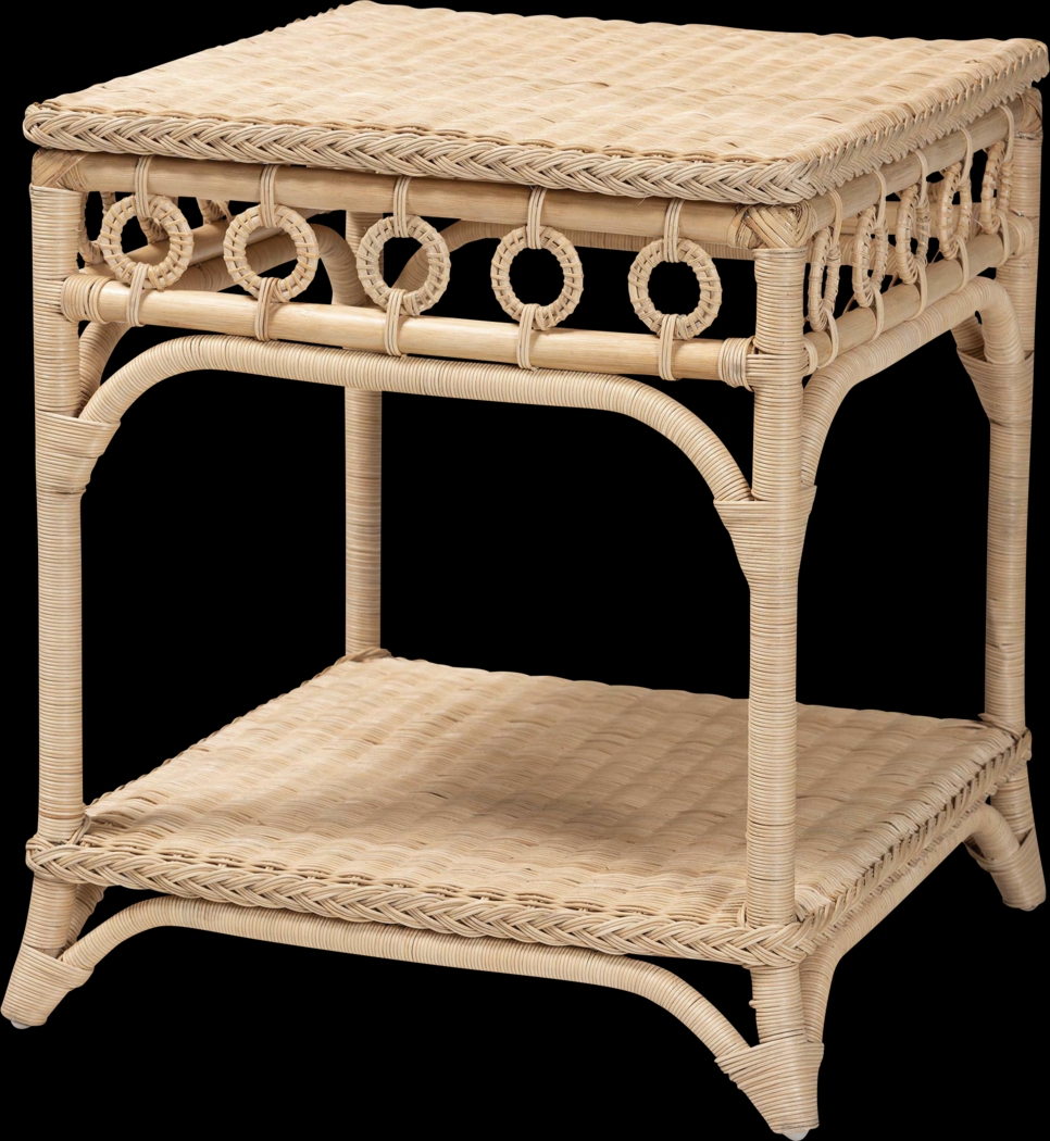 Timberbar Brown End Table - Thumbnail - Image 1