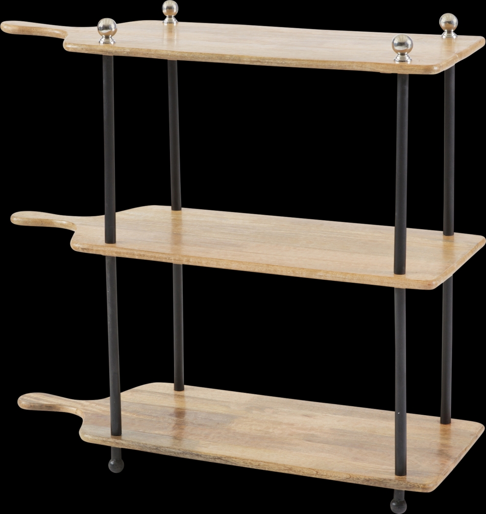 Timberdale Brown Bar Cart - Thumbnail - Image 1