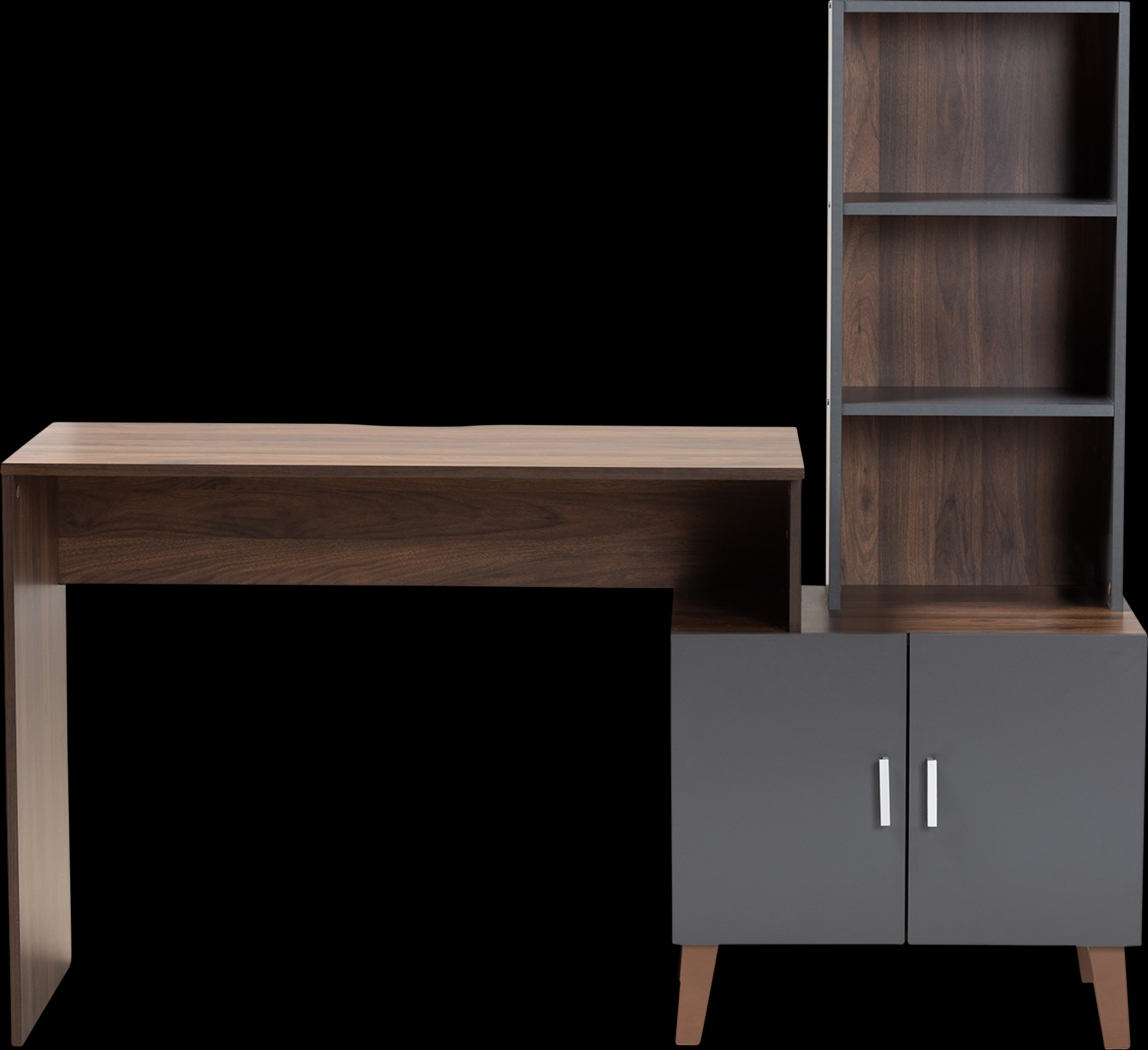 Timolen Brown Desk - Thumbnail - Image 3