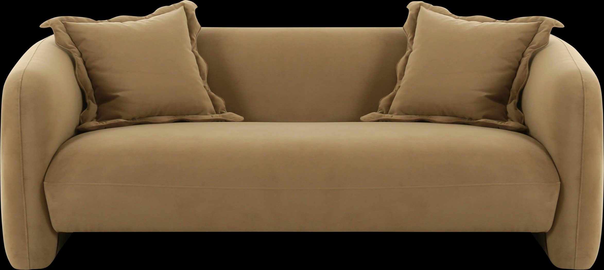 Tinamous Brown Loveseat - Thumbnail - Image 2