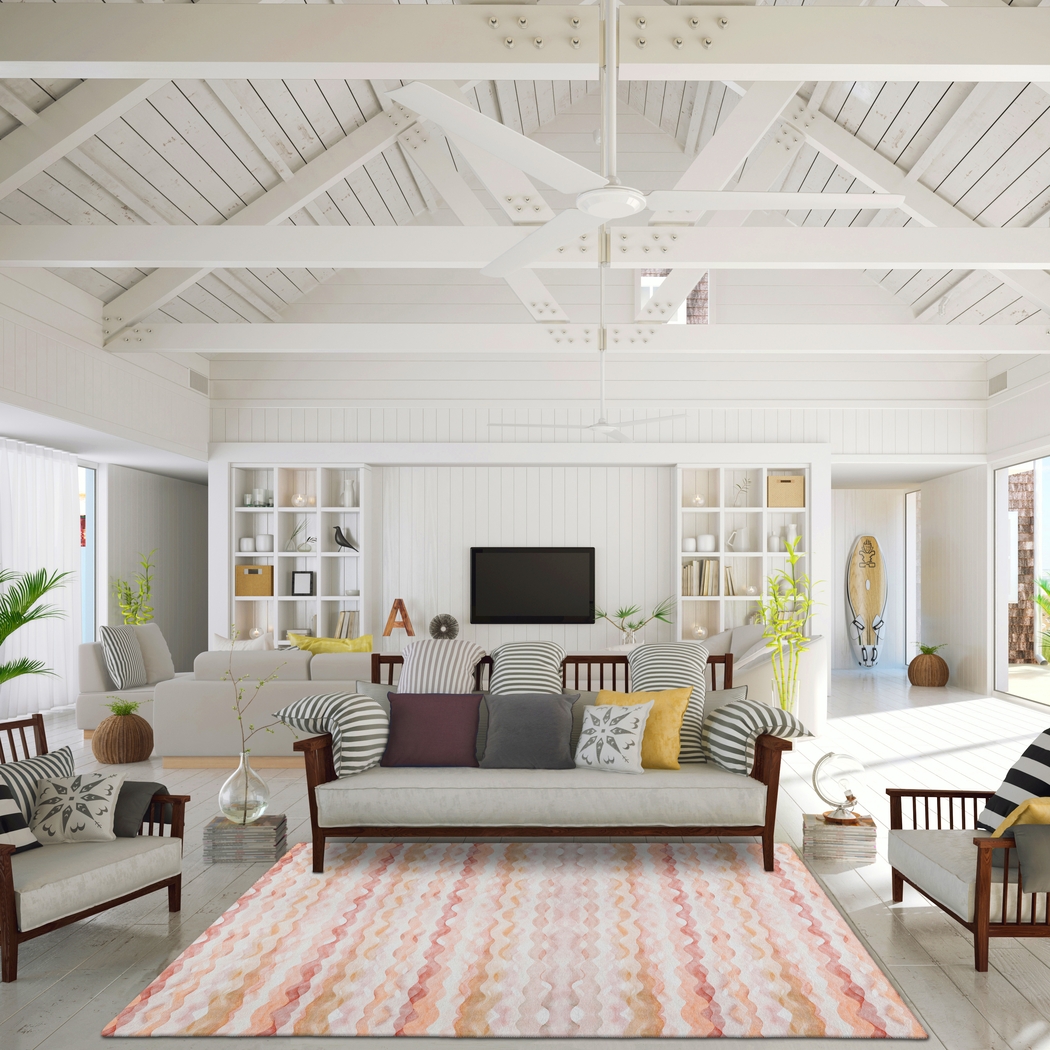 Tindari Red 5' x 8' Rug - Thumbnail - Image 2