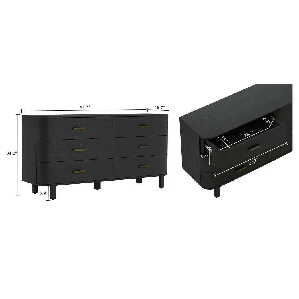 Tingi Black Dresser - Thumbnail - Image 6