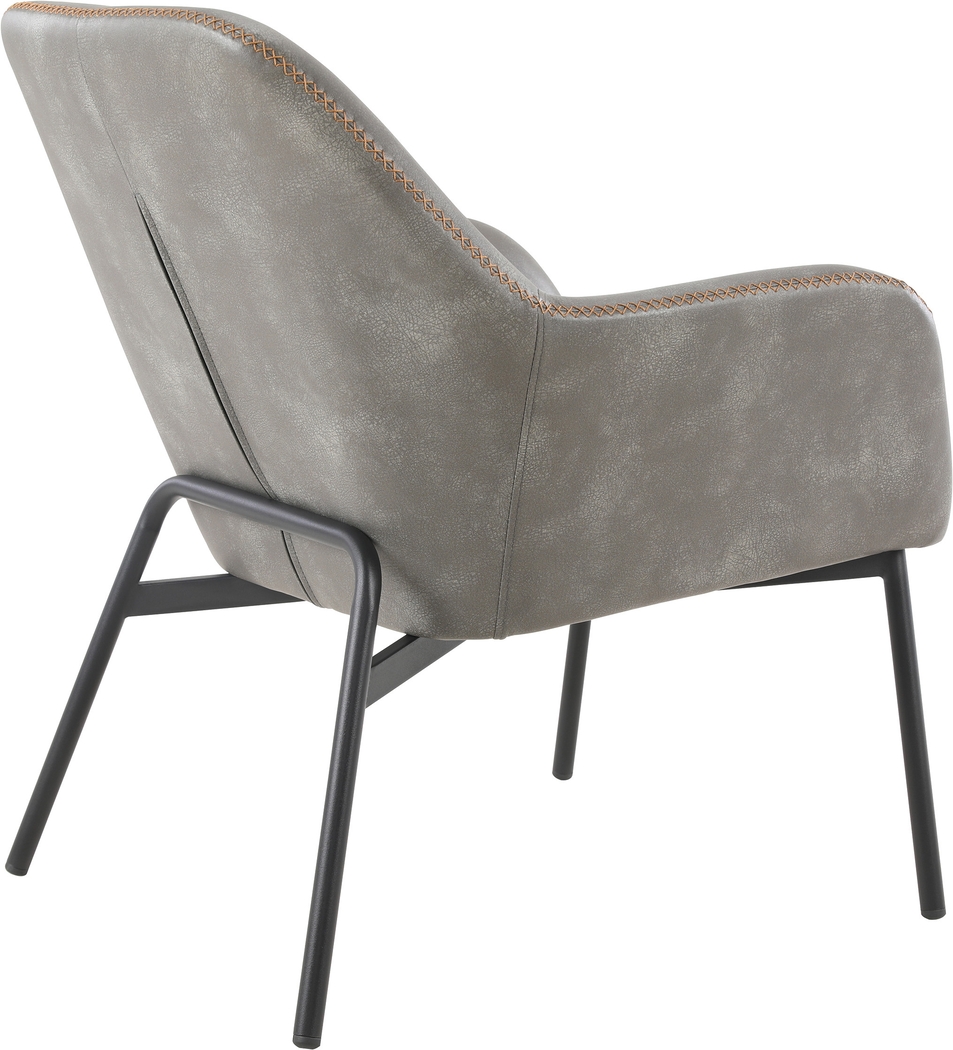 Tinmonth Gray Accent Chair - Thumbnail - Image 2