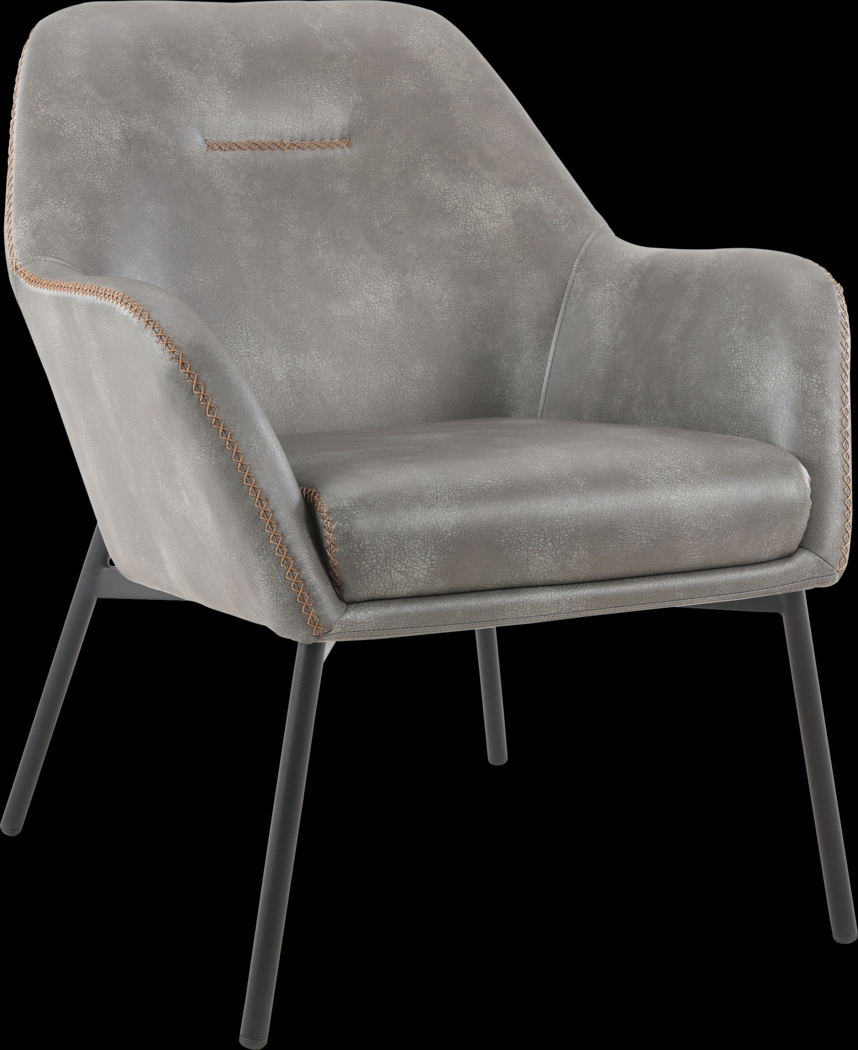 Tinmonth Gray Accent Chair - Thumbnail - Image 1