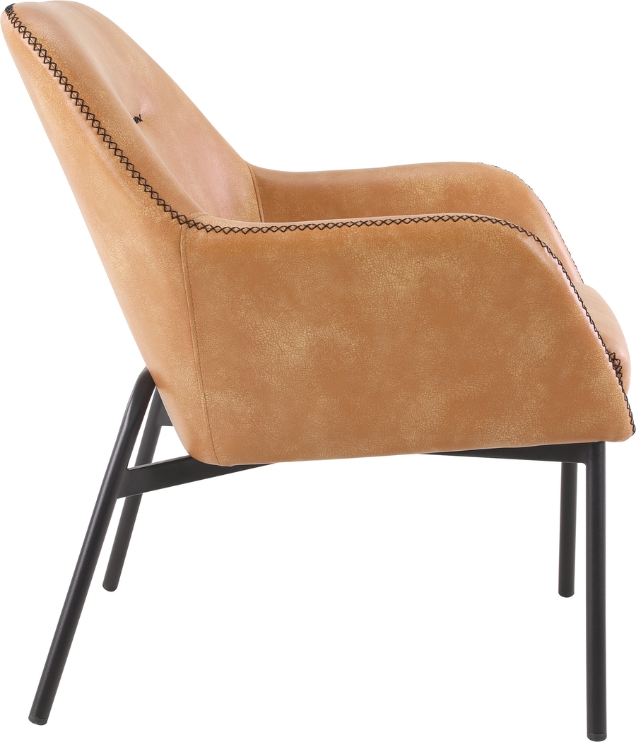 Tinmonth Tan Accent Chair - Thumbnail - Image 4