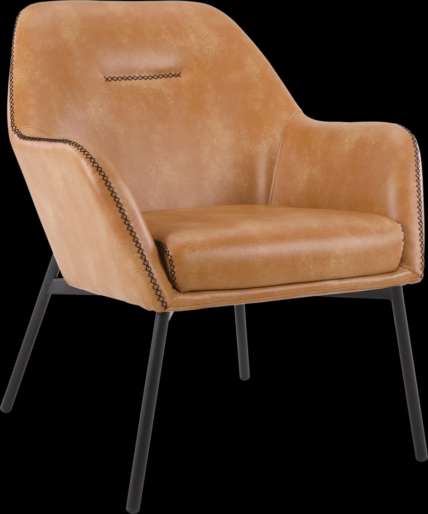 Tinmonth Tan Accent Chair - Thumbnail - Image 1