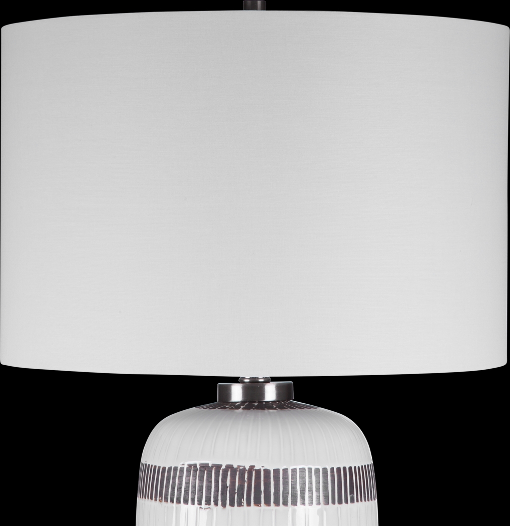 Tiona Lane White Lamp - Thumbnail - Image 2