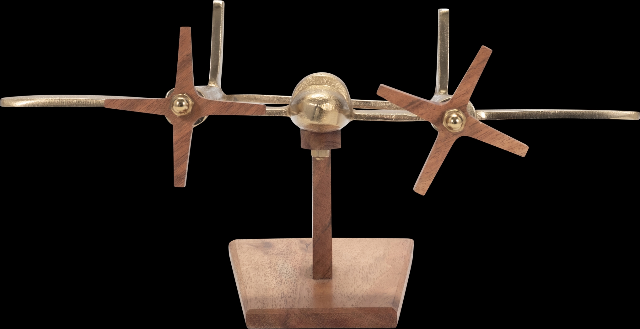 Tipperary Gold Airplane Sculpture, Set of 2 - Thumbnail - Image 4