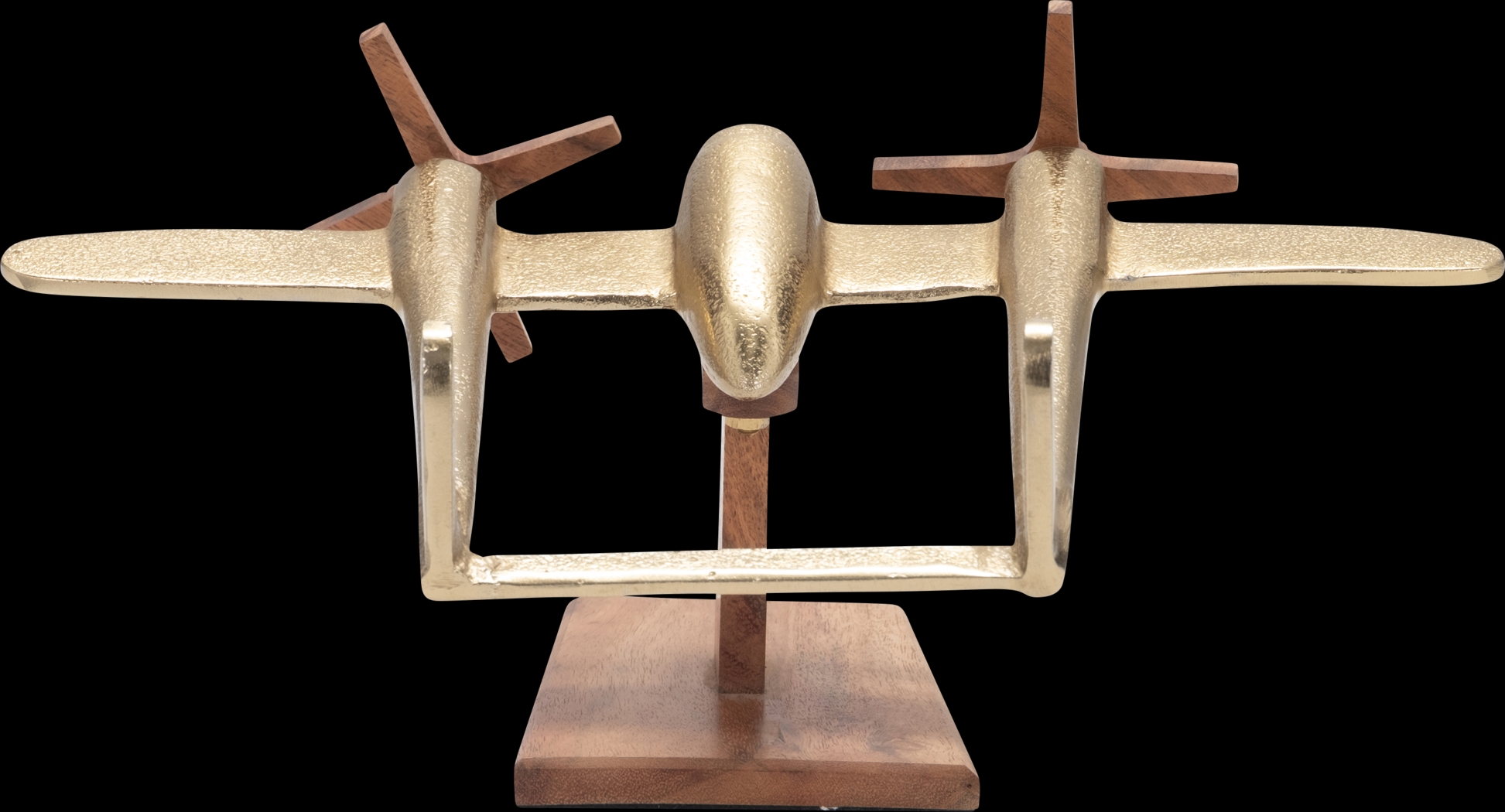 Tipperary Gold Airplane Sculpture, Set of 2 - Thumbnail - Image 5