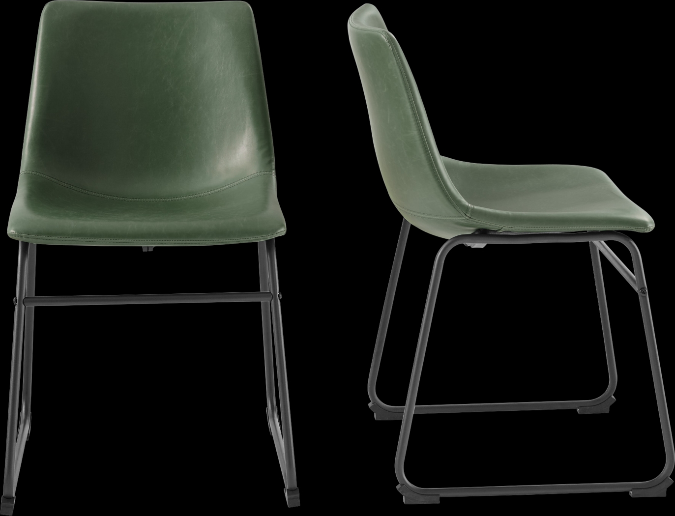 Tipperlinn Green Side Chair, Set of 2 - Thumbnail - Image 2