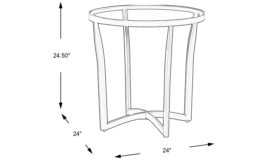Dimension Image. Please refer to the Dimension Tab on this page for dimension details.