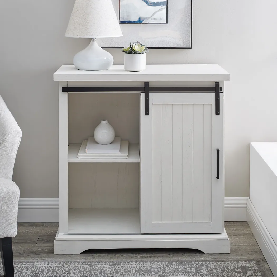 Tirling White Accent Cabinet - Thumbnail - Image 4