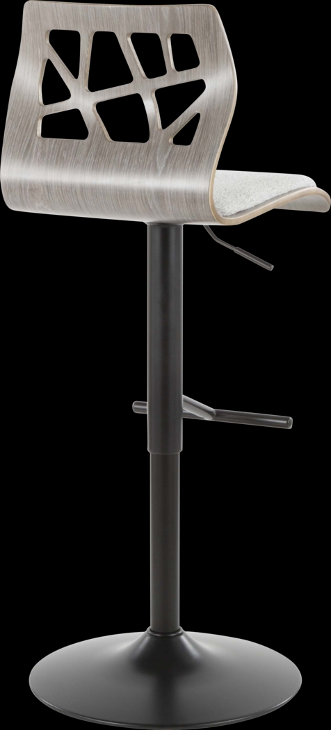 Tirrill Gray Adjustable Barstool, Set of 2 - Thumbnail - Image 6