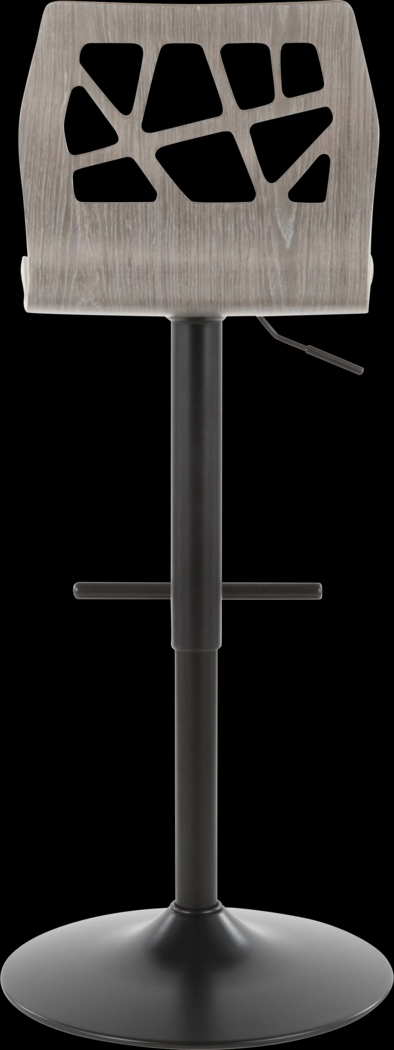 Tirrill Gray Adjustable Barstool, Set of 2 - Thumbnail - Image 8