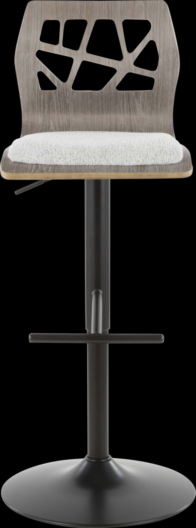 Tirrill Gray Adjustable Barstool, Set of 2 - Thumbnail - Image 9