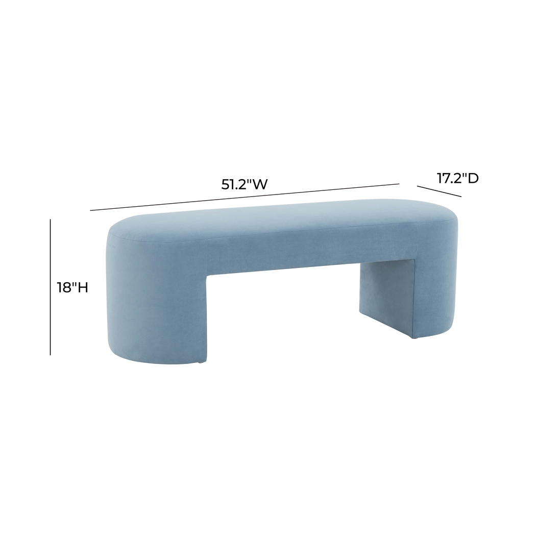 Tirso Light Blue Bench - Thumbnail - Image 6
