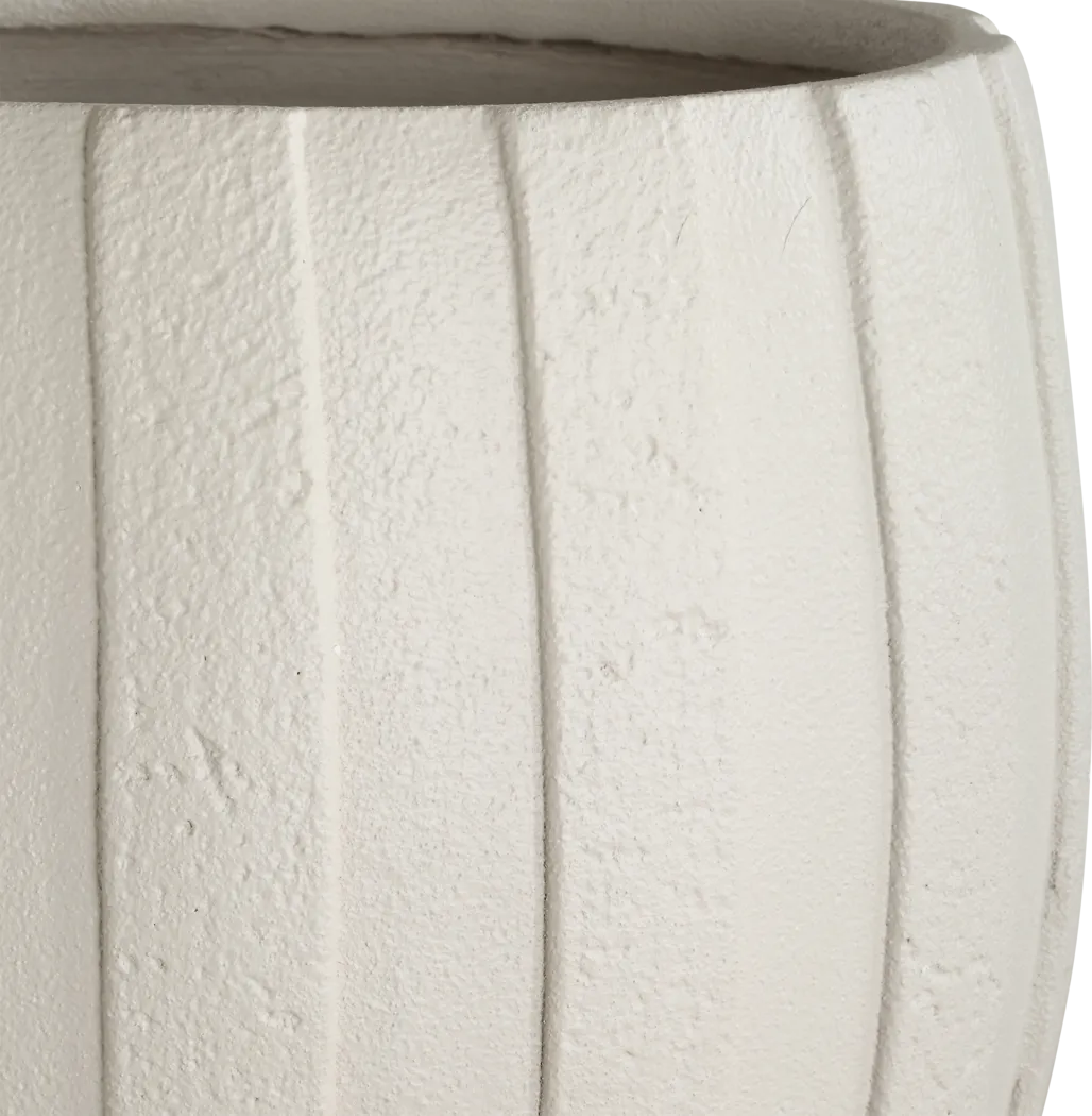 Tirsu White Outdoor Planter - Thumbnail - Image 5