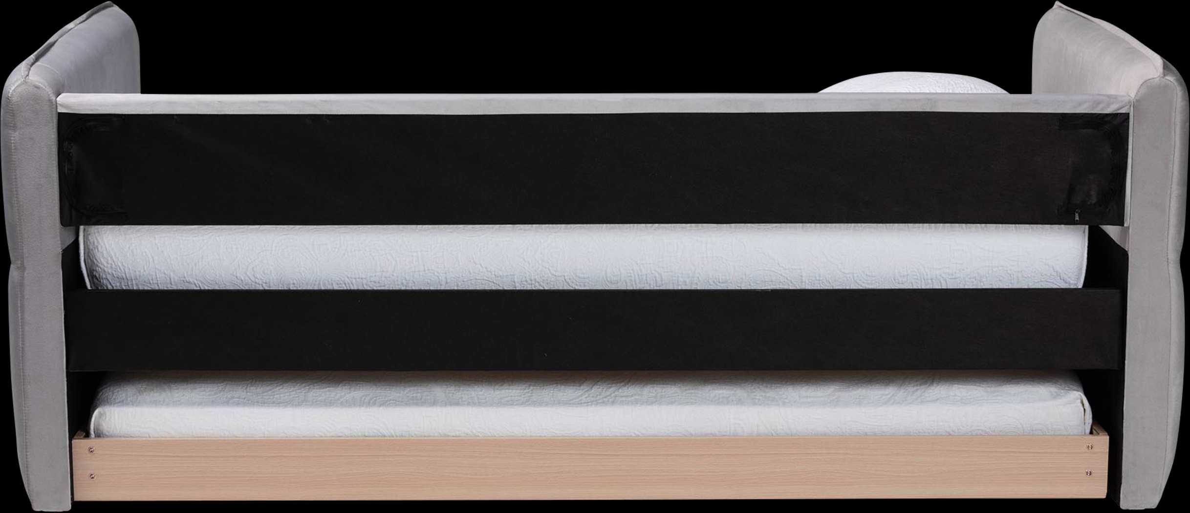 Tisdaley Light Gray Twin Daybed with Trundle - Thumbnail - Image 11