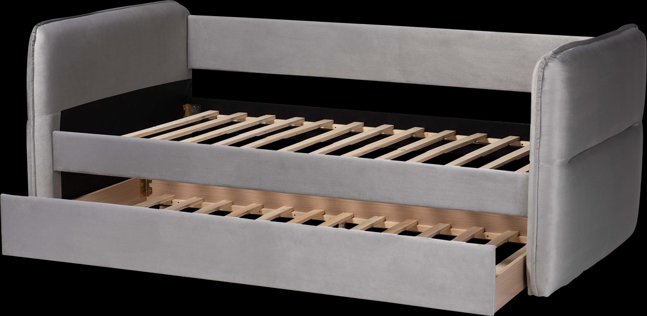 Tisdaley Light Gray Twin Daybed with Trundle - Thumbnail - Image 9