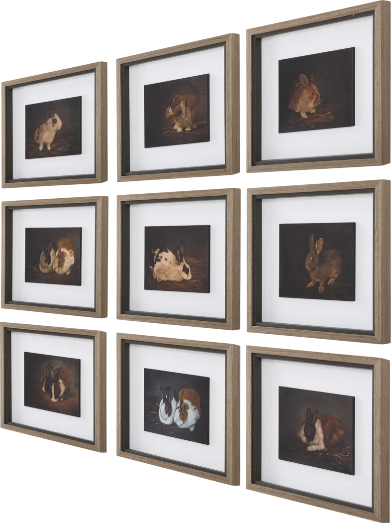Tisha Black Artwork, Set of 9 - Thumbnail - Image 7