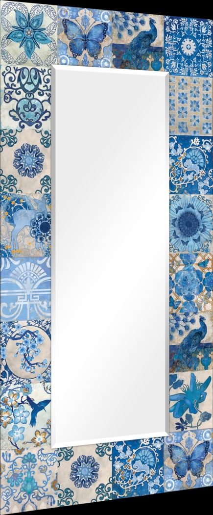 Tishia Light Blue Mirror - Thumbnail - Image 2